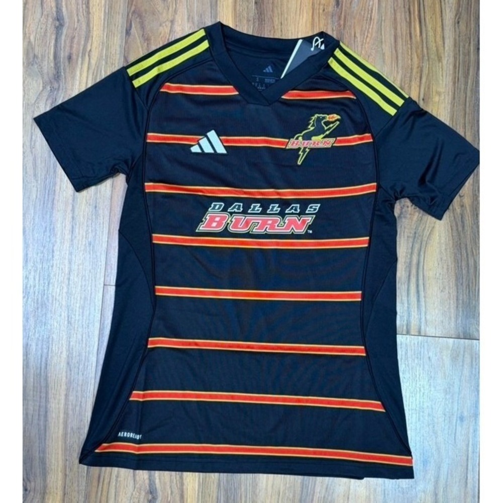 Adidas FC Dallas Burn 2025 Third Jersey Mens S MLS Archive Soccer JI7362 NWT - Picture 2 of 10